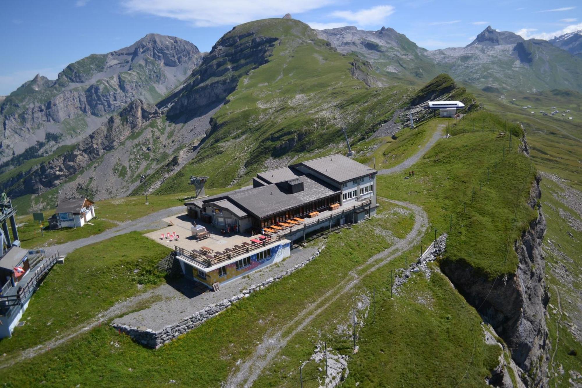 Berghotel Bonistock Melchsee Frutt Екстер'єр фото
