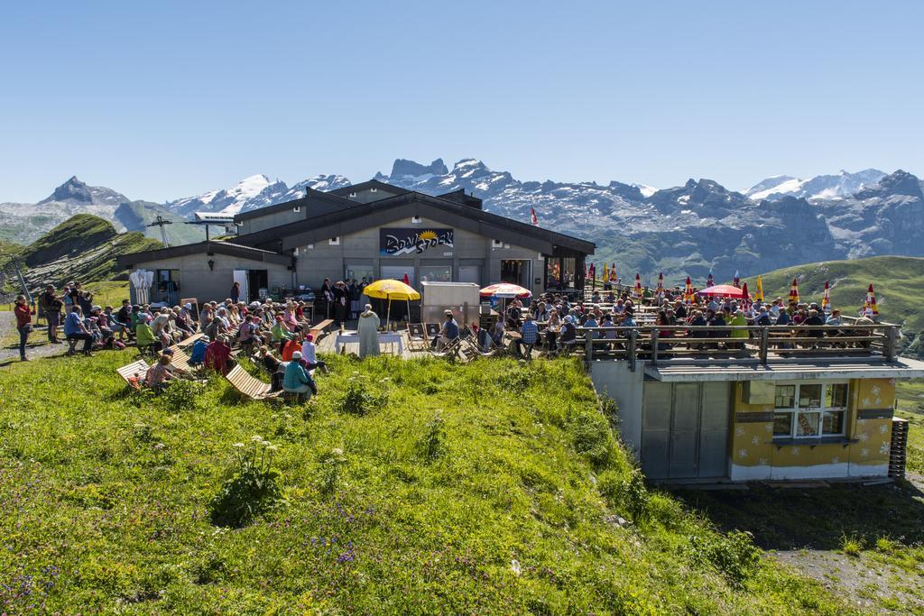 Berghotel Bonistock Melchsee Frutt Екстер'єр фото